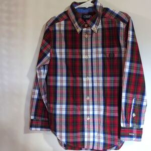 Chaps size 6 button down